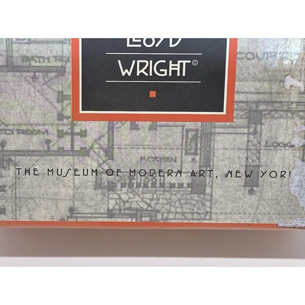 Frank Lloyd Wright Architectural Rubber Stamp Set Museum of Modern Art MoMA
